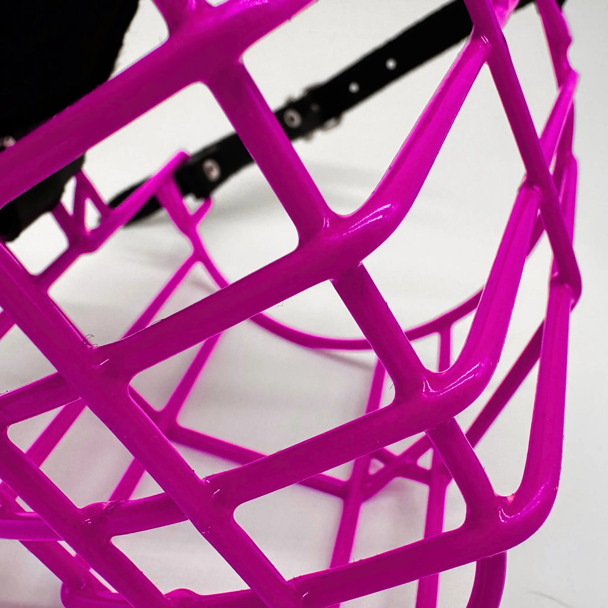 Gummierte Beschichtung - Makroaufnahme